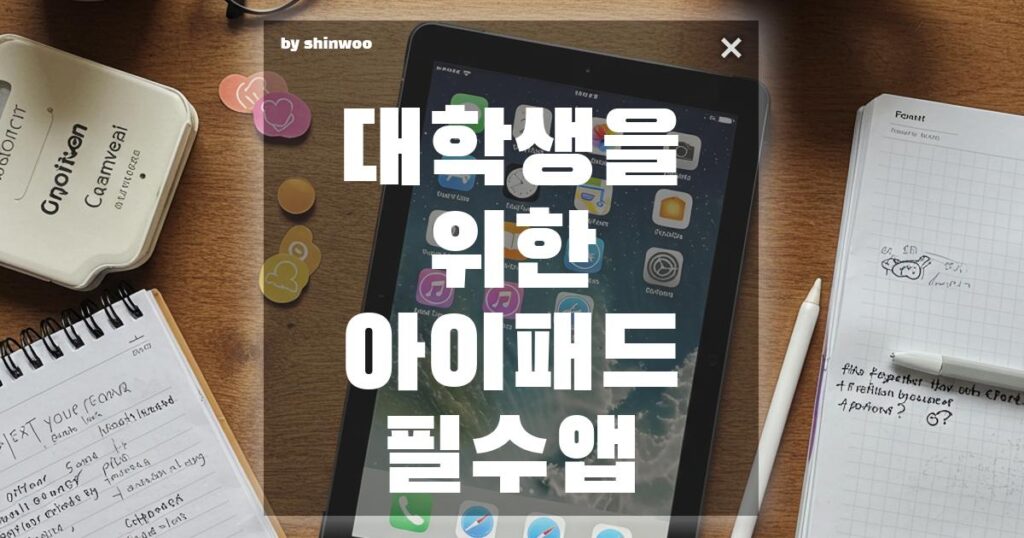 대학생을 위한 아이패드 필수 앱 TOP 5