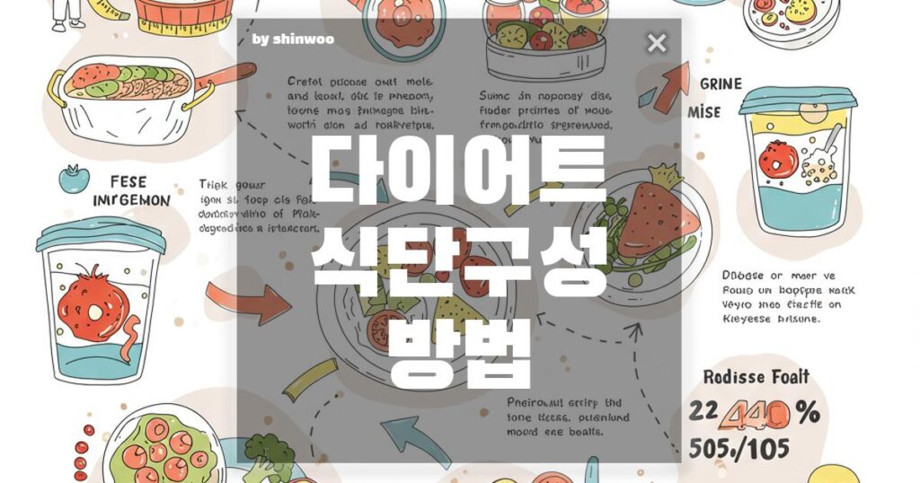 다이어트 식단 구성 방법: 살 안 찌는 식사, 진짜 비밀은 따로 있다
