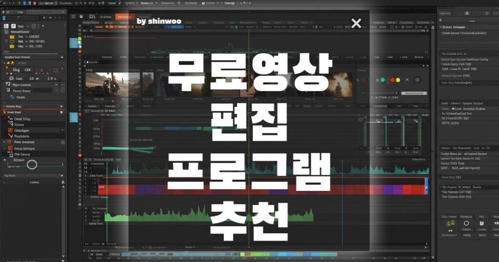 초보자를 위한 무료 영상 편집 프로그램 추천 TOP 5