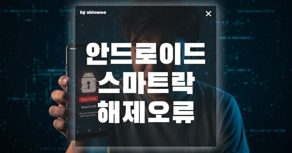 안드로이드 스마트락 해제 오류, 이렇게 해결하세요