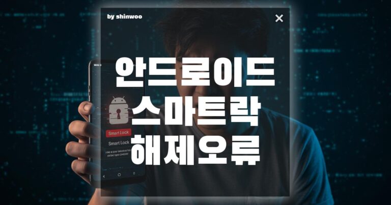 안드로이드 스마트락 해제 오류, 이렇게 해결하세요