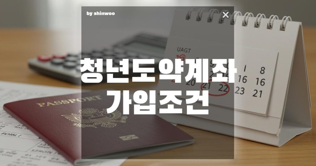청년도약계좌 가입 조건, 총정리! 당신은 해당될까?