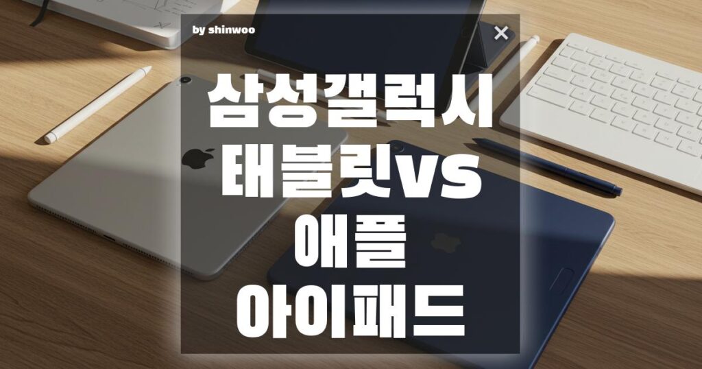 삼성 갤럭시 태블릿 vs 애플 아이패드, 2025년 태블릿 구매 가이드