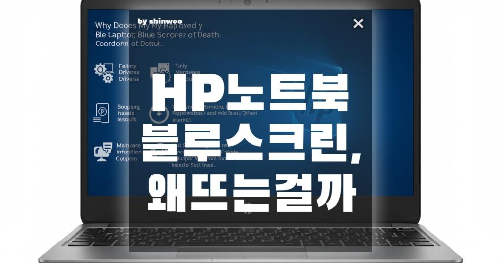 HP 노트북 블루스크린, 왜 뜨는 걸까? 해결 방법 총정리