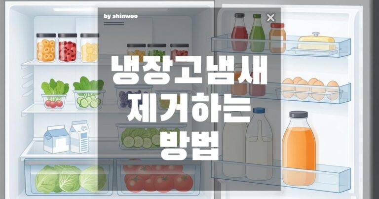 냉장고 냄새 제거하는 방법, ‘이것’ 하나면 충분! 지독한 음식 냄새 원인부터 완벽 청소 꿀팁까지!