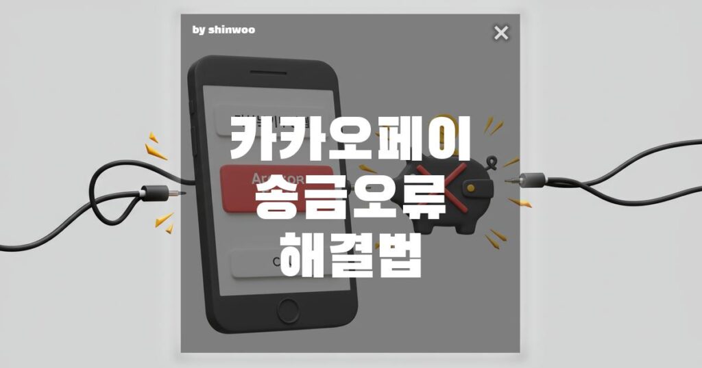 "일시적인 오류입니다" 카카오페이 송금 실패! 원인별 확실한 해결 방법 총정리