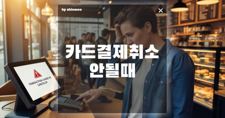 카드 결제 취소 안될 때, 고객센터 확인법: 잠 못 이루는 당신을 위한 3단계 긴급 대처 가이드!