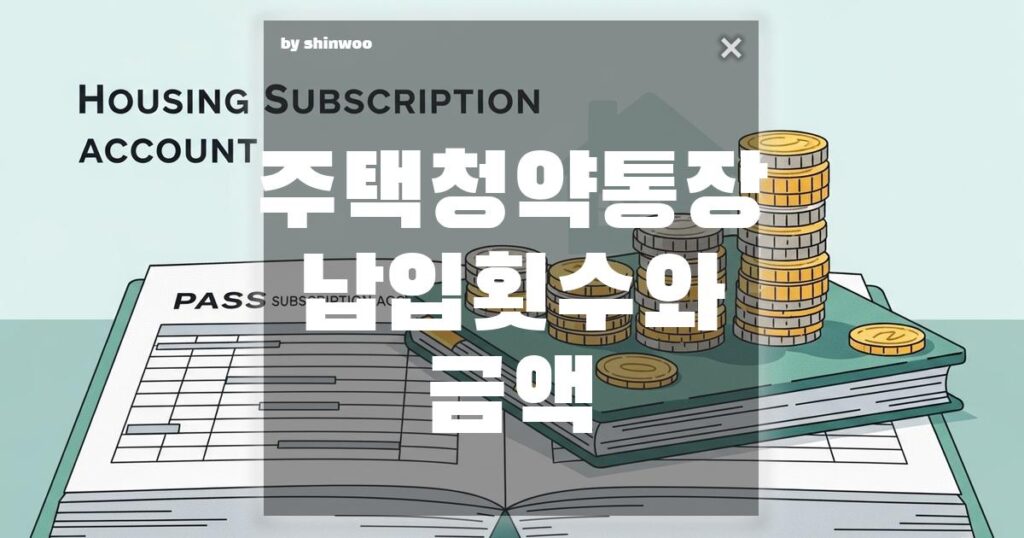 주택청약통장 납입 횟수와 금액: 1순위 조건? 만점 노리는 '청약 가점' 룰 제대로 파헤치기