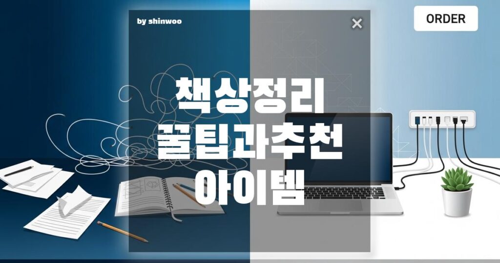책상 정리 꿀팁과 추천 아이템 당신의 책상이 어지럽다면 이렇게 해보세요