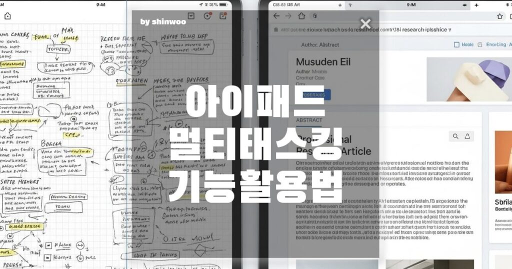 아이패드 멀티태스킹 기능, 생산성을 2배로 높이는 완벽 활용법 3가지