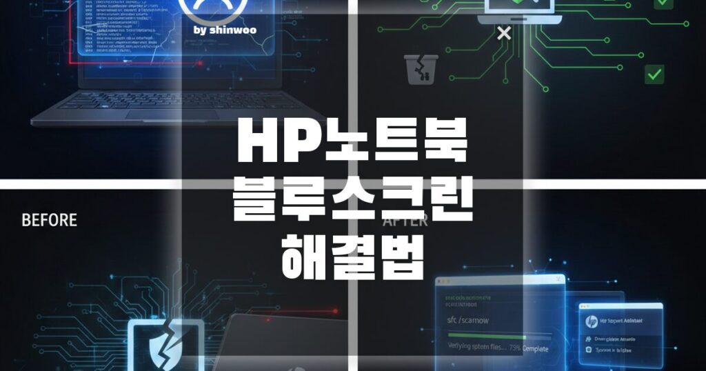 HP 노트북 블루스크린(Blue Screen) 해결법: 5가지 필수 점검 사항