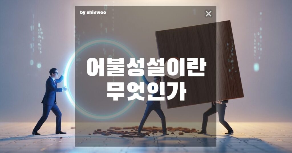 어불성설 뜻, 말도 안 되는 논리에 휘둘리지 않는 법