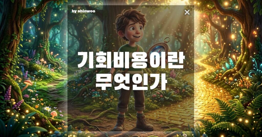 기회비용 뜻, 모르면 평생 돈 버리는 선택만 하게 됩니다