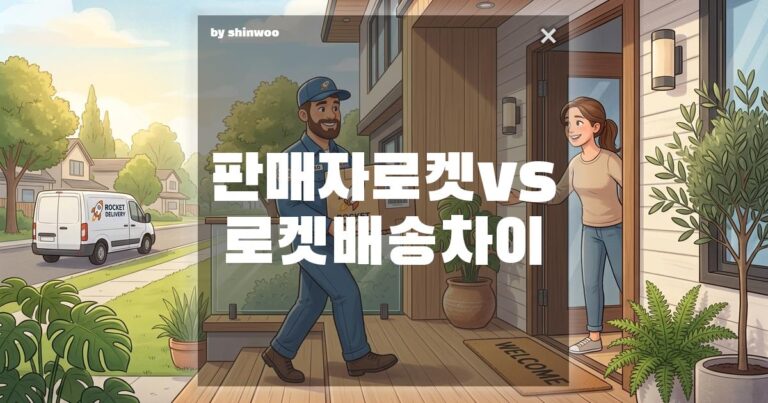 판매자로켓 vs 로켓배송 차이, 모르면 나만 손해 보는 ‘뱃지’의 진실