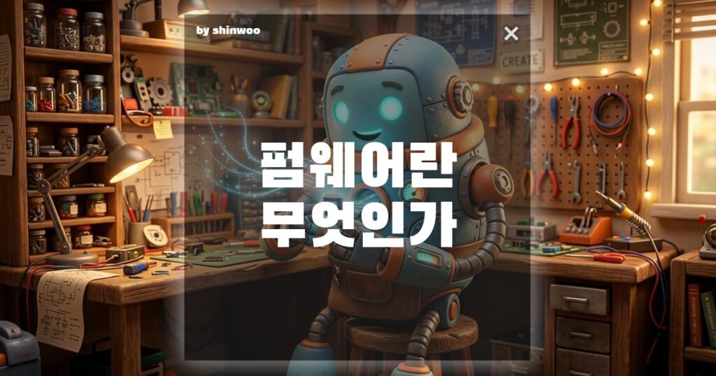 펌웨어 뜻, 기계가 버벅대고 먹통이 될 때 무조건 확인해야 하는 '영혼의 소프트웨어'