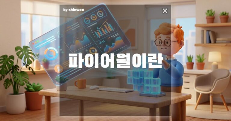 파이어월 뜻, 내 돈과 사생활을 24시간 철통 방어하는 디지털 성문의 비밀